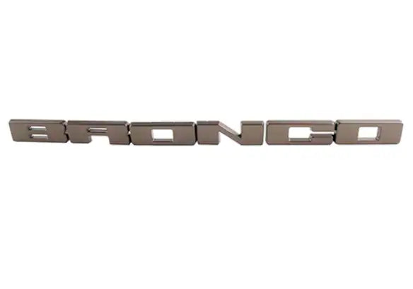 Bronco 2021+ Grille Lettering Overlay Kit