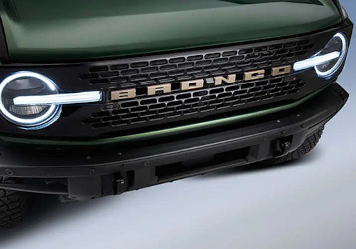 Bronco 2021+ Grille Lettering Overlay Kit