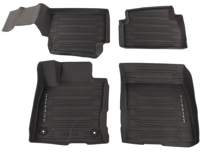 MAVERICK CREW CAB 2022-2024 GAS ALL WEATHER FLOOR LINER TRAY SET FOR GAS VEHICLE ONLY