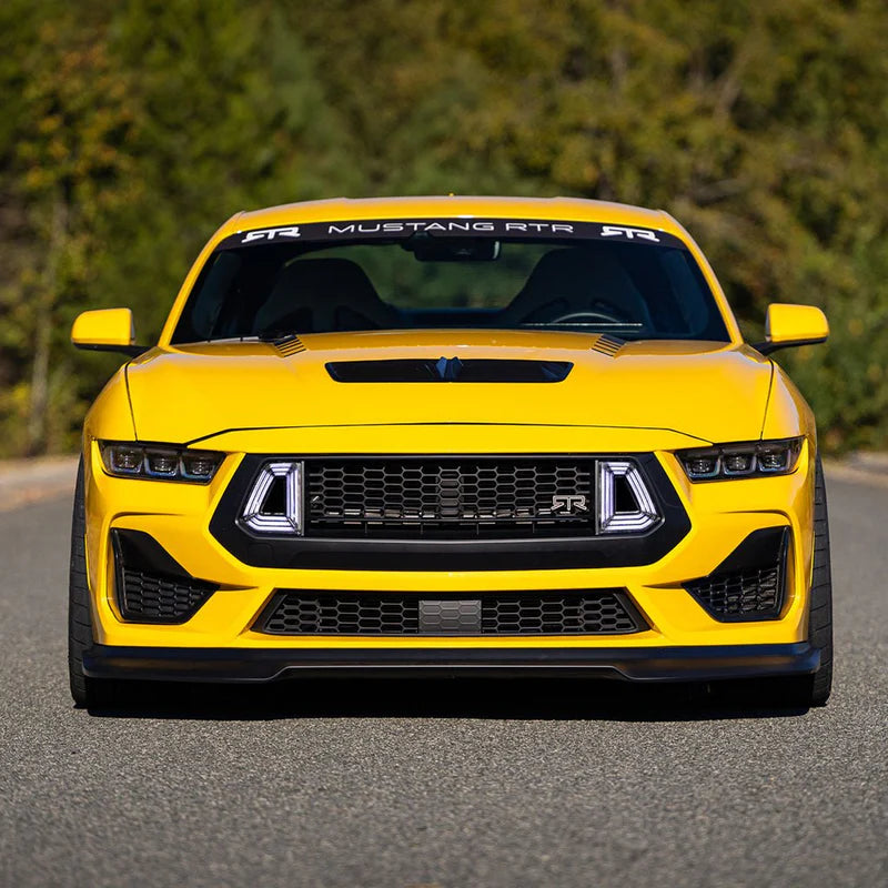 24+ MUSTANG RTR UPPER GRILLE W/ LED INTAKES