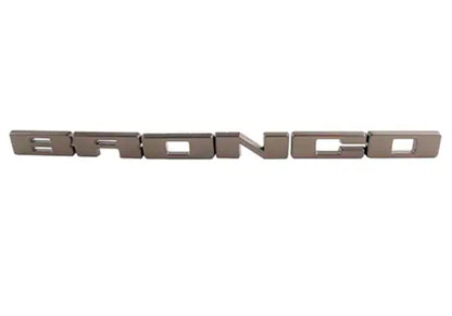 Bronco 2021+ Grille Lettering Overlay Kit