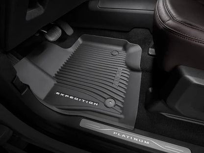 Expedition 2025, Floor Liner, All-Weather, 4-pc, Black