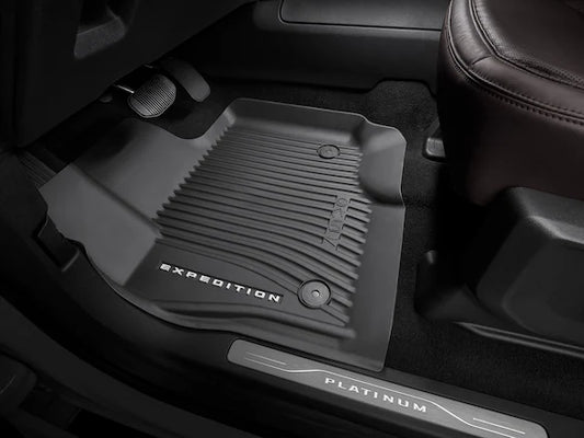 Expedition 2025, Floor Liner, All-Weather, 4-pc, Black