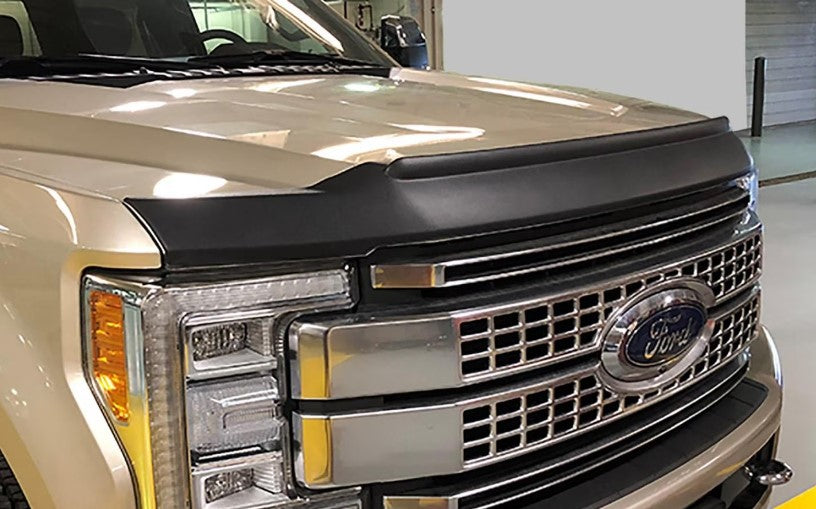 SUPER DUTY 2017-2022 AEROSKIN BLACK TEXTURED HOOD DEFLECTOR