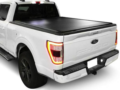 F-150 2021-2024 LEER POWER RETRACTABLE TONNEAU COVER WITH T-SLOTS