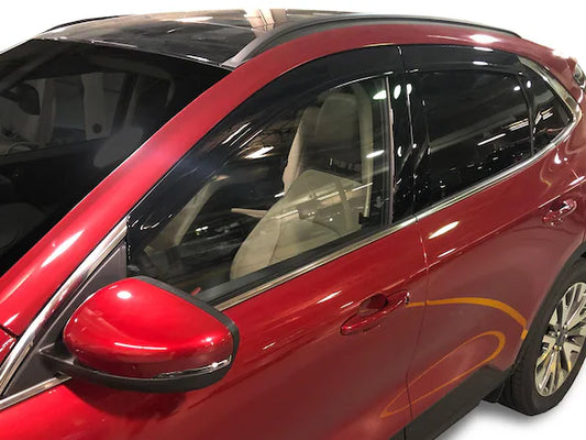 Escape 2020-2025 Side Window Deflectors - Low Profile, Smoke by Husky Liners®