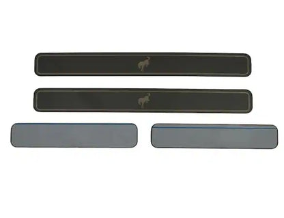 Bronco Sport 2021-2025 Black Platinum Door Sill Plates