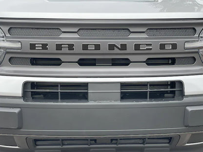 Bronco Sport 2021-2025 TufSkinz Matte Black Grille Lettering