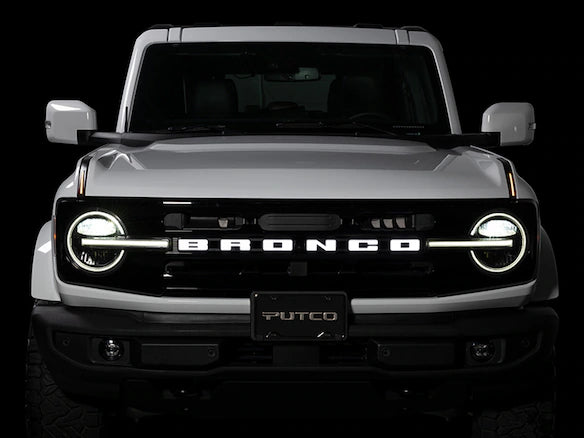 Bronco 2024-2025, Illuminated Grille Letters