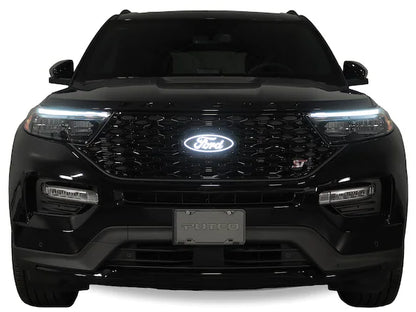 Explorer 2025, Lighted Front Grille Ford Oval