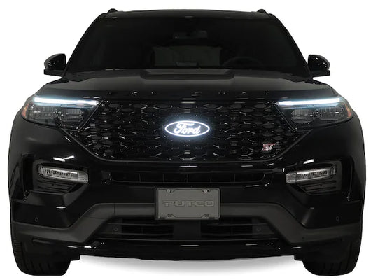 Explorer 2025, Lighted Front Grille Ford Oval