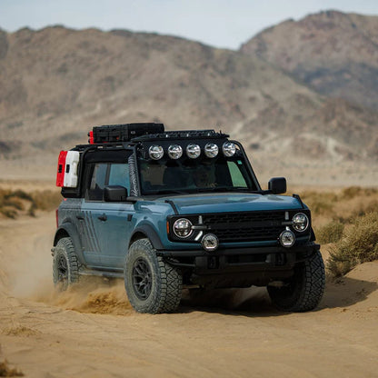 RTR Roof Rack & Light Bar W/ Project X Lights (21+ Bronco - All)