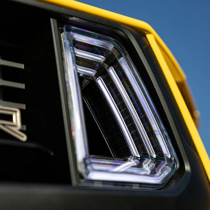 24+ MUSTANG RTR UPPER GRILLE W/ LED INTAKES